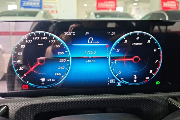 Used Mercedes-Benz A-Class 2022 Second Facelift A 200 L Sport Sedan Fashion Version Instrument Cluster