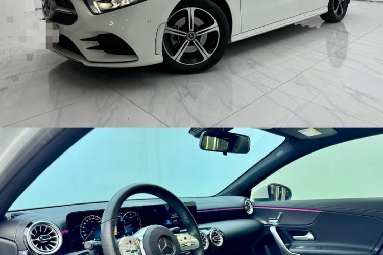 Used Mercedes-Benz A-Class 2022 Revised Version A 200 L Sport Sedan Fashionable Style Interior 2