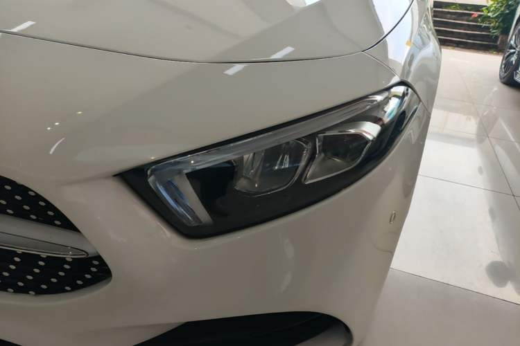 Used Mercedes-Benz A-Class 2022 Restyled A 200 L Sport Sedan Fashion Version Left Front Headlight