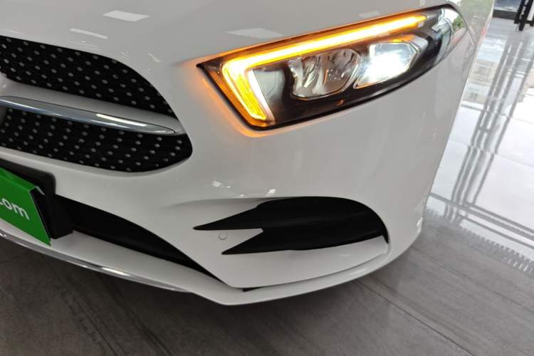 Used Mercedes-Benz A-Class 2022 Restyled A 200 L Sport Sedan Dynamic Version Left Front Headlight