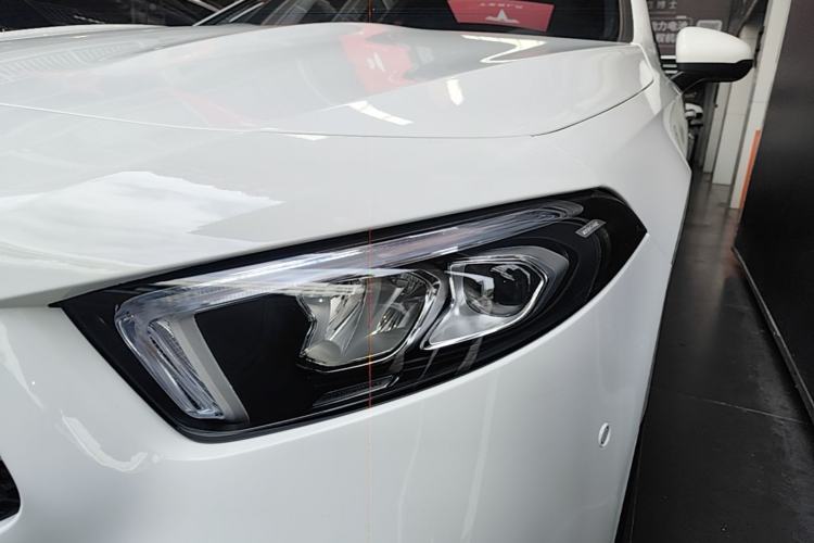 Used Mercedes-Benz A-Class 2022 Restyled A 200 L Sport Sedan Fashion Version Left Front Headlight