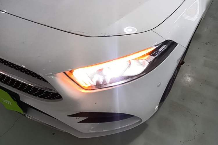 Used Mercedes-Benz A-Class 2022 Restyled A 200 L Sport Sedan Fashion Version Left Front Headlight