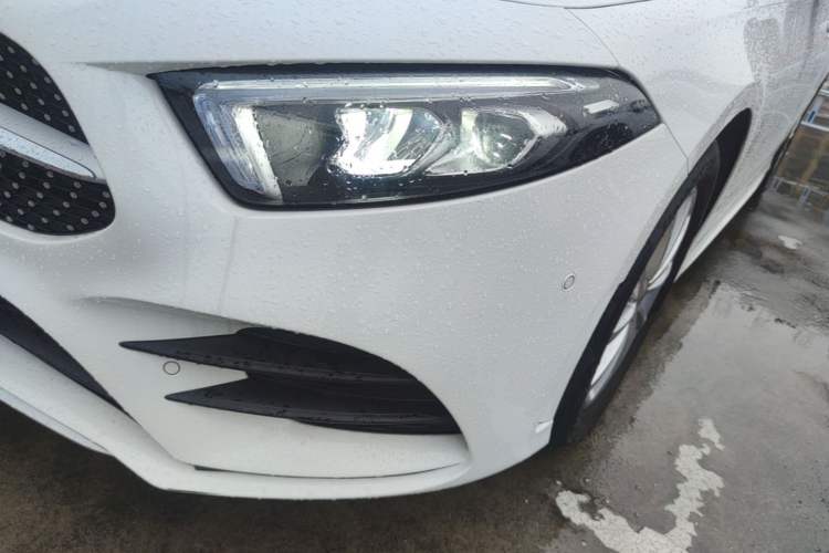 Used Mercedes-Benz A-Class 2022 Restyled A 200 L Sport Sedan Dynamic Version Left Front Headlight