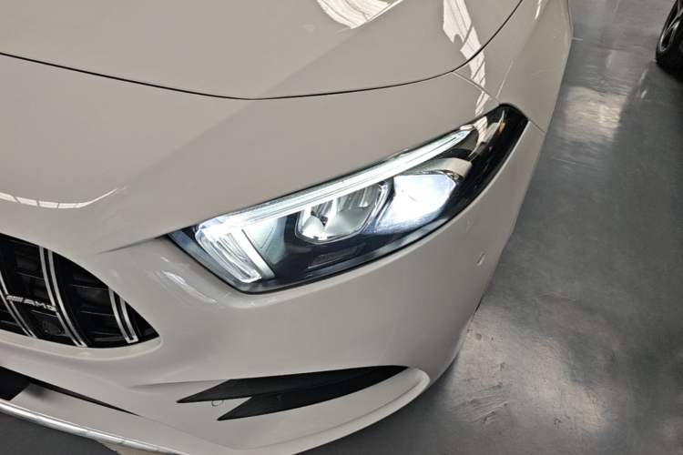Used Mercedes-Benz A-Class 2022 Revised Version A 200 L Sport Sedan Fashionable Style Left Front Headlight