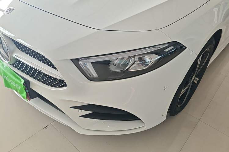 Used Mercedes-Benz A-Class 2022 Restyled A 200 L Sport Sedan Dynamic Version Left Front Headlight