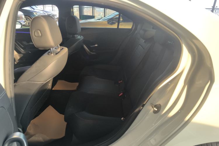Used Mercedes-Benz A-Class 2022 Revised Version A 200 L Sport Sedan Fashionable Style Left Rear Seat