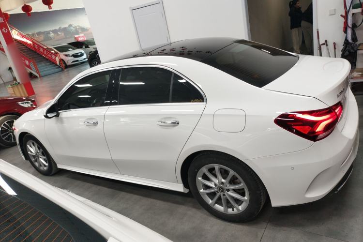 Used Mercedes-Benz A-Class 2022 Restyled A 200 L Sport Sedan Fashion Version Left Side