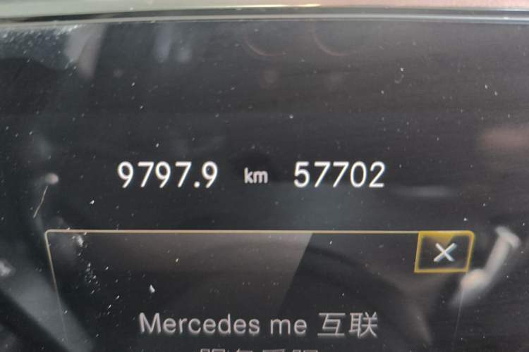 Used Mercedes-Benz A-Class 2022 A 200 L Sport Sedan Fashion Model Odometer Close Up