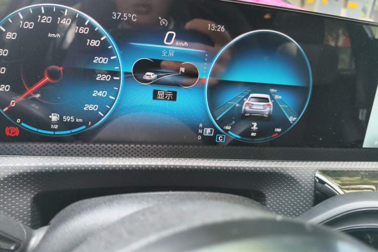 Used Mercedes-Benz A-Class 2022 A 200 L Sport Sedan Fashion Model Odometer Close Up