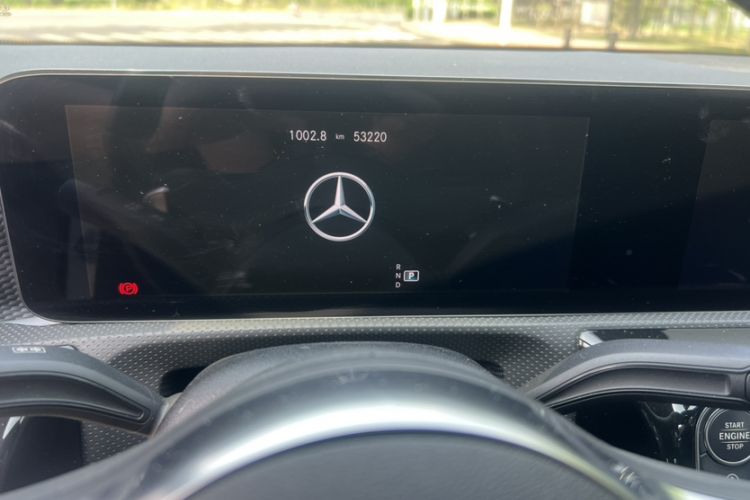 Used Mercedes-Benz A-Class 2022 Restyled A 200 L Sport Sedan Fashion Version Odometer Close Up