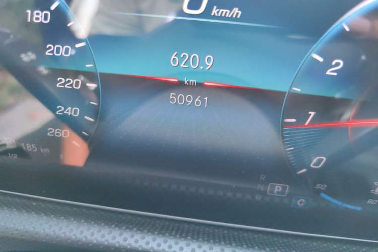 Used Mercedes-Benz A-Class 2022 Restyled A 200 L Sport Sedan Fashion Version Odometer Close Up