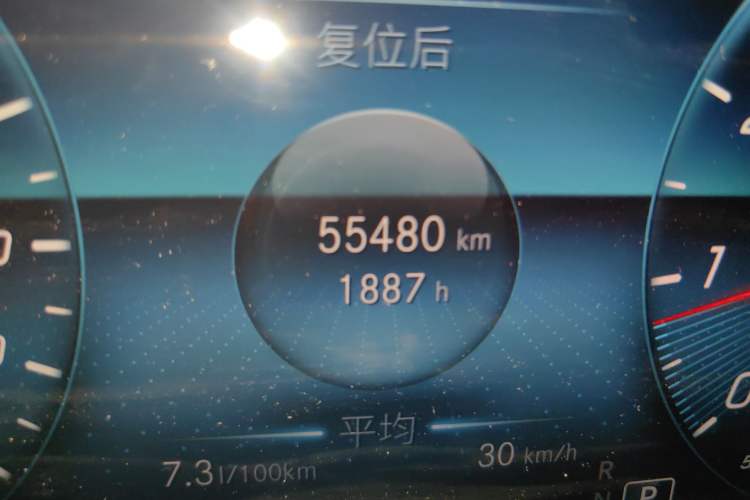 Used Mercedes-Benz A-Class 2022 A 200 L Sport Sedan Dynamic Model Odometer Close Up