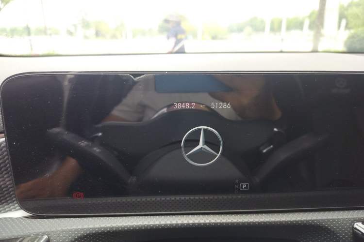 Used Mercedes-Benz A-Class 2022 Restyled A 200 L Sport Sedan Fashion Version Odometer Close Up