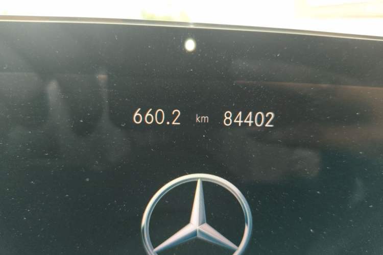 Used Mercedes-Benz A-Class 2022 Restyled A 180 L Sport Sedan Odometer Close Up