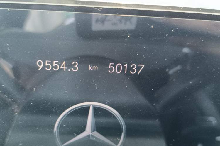 Used Mercedes-Benz A-Class 2022 A 200 L Sport Sedan Fashion Model Odometer Close Up