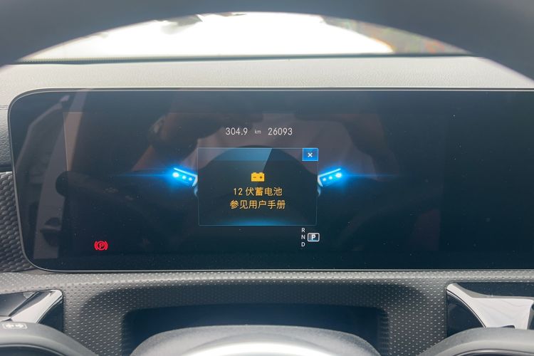 Used Mercedes-Benz A-Class 2022 Restyled A 200 L Sport Sedan Dynamic Version Odometer Close Up