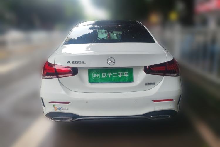 Used Mercedes-Benz A-Class 2022 Second Facelift A 200 L Sport Sedan Fashion Version Rear