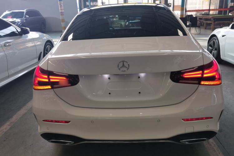 Used Mercedes-Benz A-Class 2022 Second Facelift A 200 L Sport Sedan Fashion Version Rear