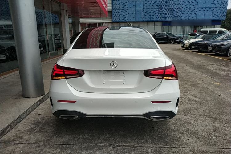 Used Mercedes-Benz A-Class 2022 Revised Version A 200 L Sport Sedan Fashionable Style Rear