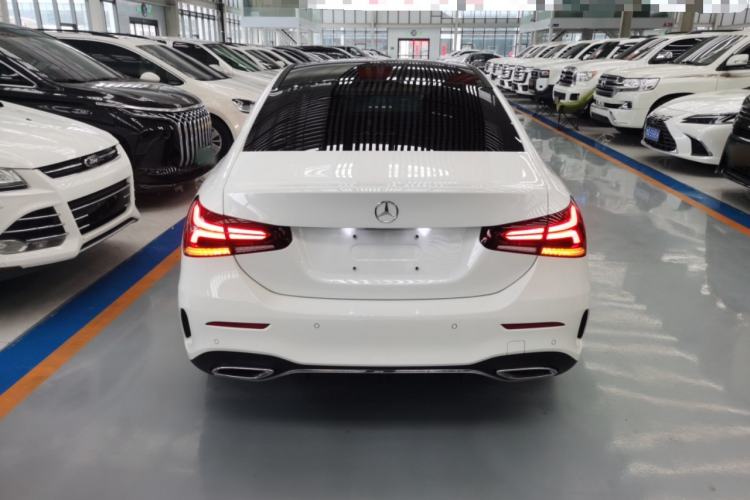 Used Mercedes-Benz A-Class 2022 Revised Version A 200 L Sport Sedan Fashionable Style Rear