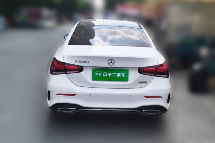 Used Mercedes-Benz A-Class 2022 Revised Version A 200 L Sport Sedan Fashionable Style Rear