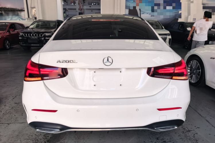 Used Mercedes-Benz A-Class 2022 Second Facelift A 200 L Sport Sedan Fashion Version Rear