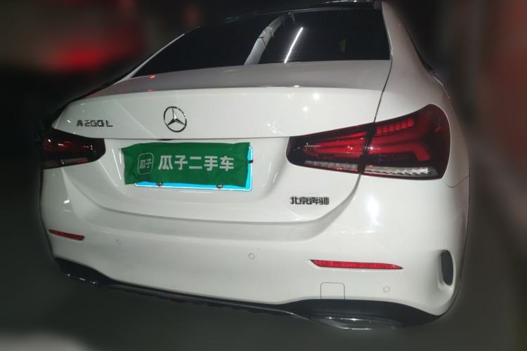 Used Mercedes-Benz A-Class 2022 Second Facelift A 200 L Sport Sedan Fashion Version Rear