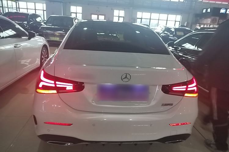 Used Mercedes-Benz A-Class 2022 Revised Version A 200 L Sport Sedan Fashionable Style Rear