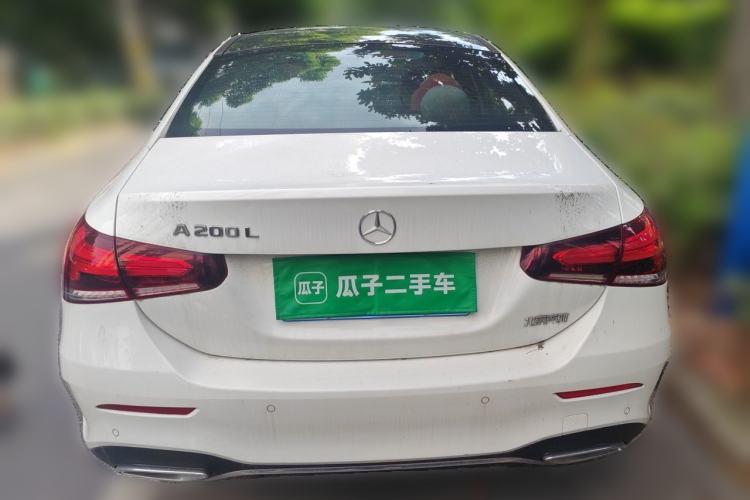 Used Mercedes-Benz A-Class 2022 Second Facelift A 200 L Sport Sedan Fashion Version Rear
