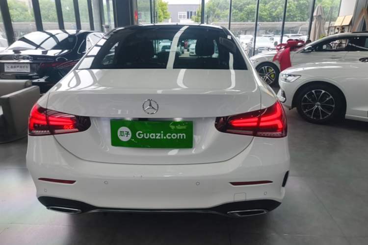 Used Mercedes-Benz A-Class 2022 Second Facelift A 200 L Sport Sedan Fashion Version Rear