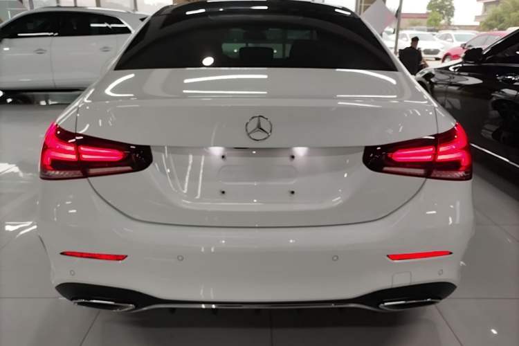 Used Mercedes-Benz A-Class 2022 Second Facelift A 200 L Sport Sedan Fashion Version Rear