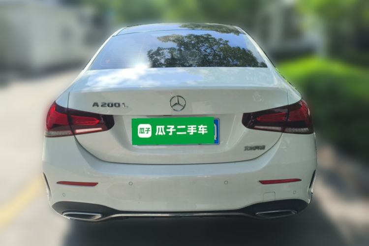 Used Mercedes-Benz A-Class 2022 Second Facelift A 200 L Sport Sedan Fashion Version Rear