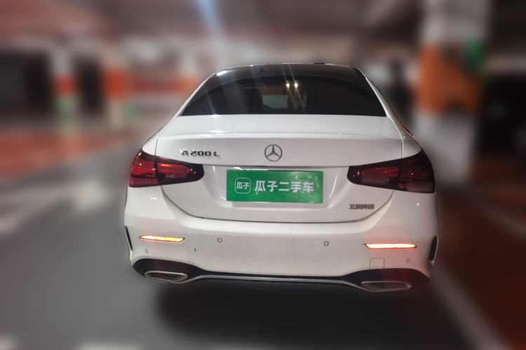 Used Mercedes-Benz A-Class 2022 Second Facelift A 200 L Sport Sedan Fashion Version Rear