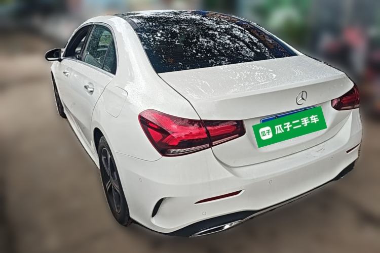 Used Mercedes-Benz A-Class 2022 Second Facelift A 200 L Sport Sedan Fashion Version Rear Left 45 Deg