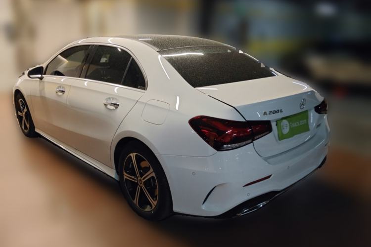 Used Mercedes-Benz A-Class 2022 Second Facelift A 200 L Sport Sedan Fashion Version Rear Left 45 Deg