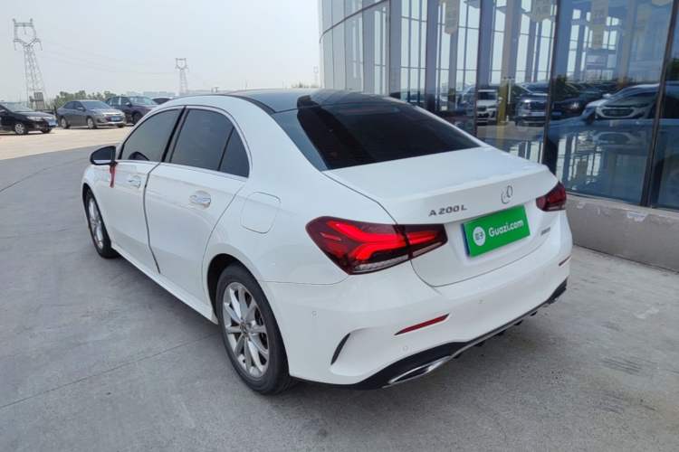 Used Mercedes-Benz A-Class 2022 Restyled A 200 L Sport Sedan Fashion Version Rear Left 45 Deg