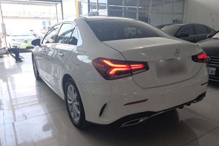 Used Mercedes-Benz A-Class 2022 Restyled A 200 L Sport Sedan Fashion Version Rear Left 45 Deg