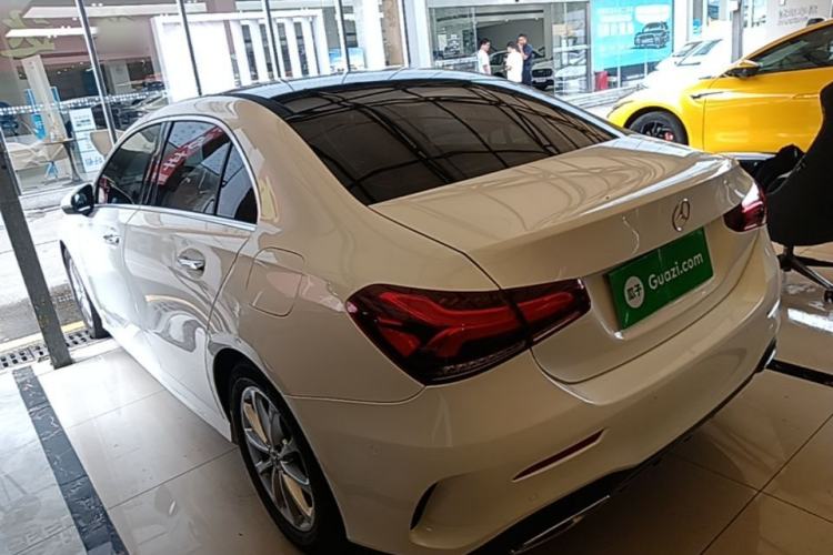 Used Mercedes-Benz A-Class 2022 Restyled A 200 L Sport Sedan Fashion Version Rear Left 45 Deg