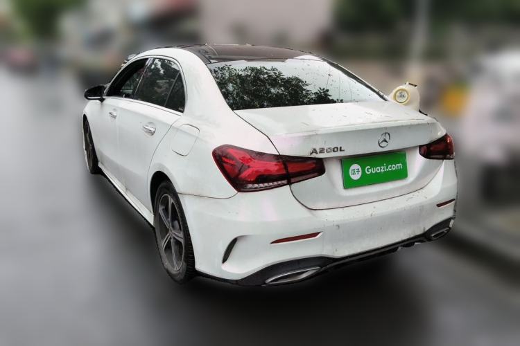 Used Mercedes-Benz A-Class 2022 Revised Version A 200 L Sport Sedan Fashionable Style Rear Left 45 Deg