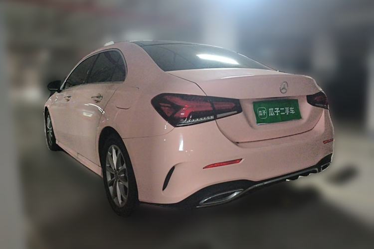 Used Mercedes-Benz A-Class 2022 Second Facelift A 200 L Sport Sedan Fashion Version Rear Left 45 Deg