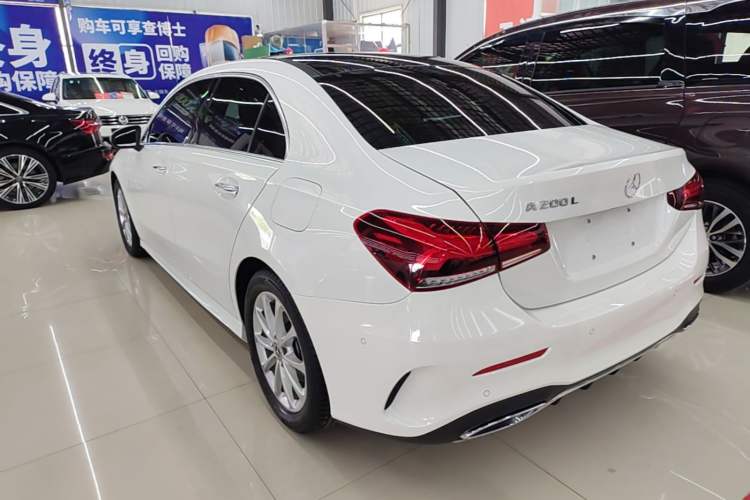 Used Mercedes-Benz A-Class 2022 A 200 L Sport Sedan Dynamic Model Rear Left 45 Deg