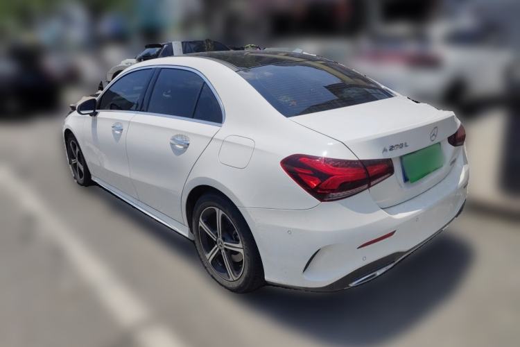 Used Mercedes-Benz A-Class 2022 Revised Version A 200 L Sport Sedan Fashionable Style Rear Left 45 Deg