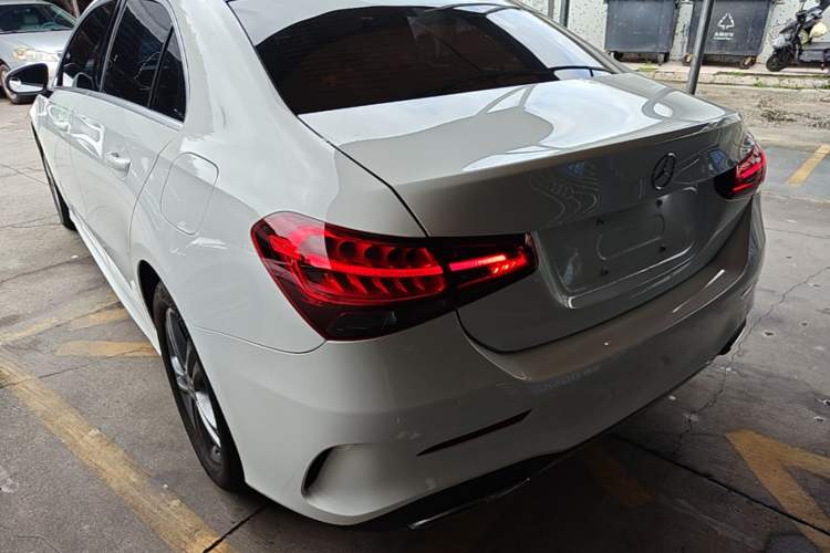 Used Mercedes-Benz A-Class 2022 Restyled A 180 L Sport Sedan Rear Left 45 Deg