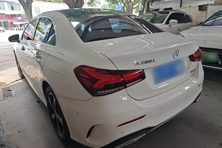 Used Mercedes-Benz A-Class 2022 Revised Version A 200 L Sport Sedan Fashionable Style Rear Left 45 Deg