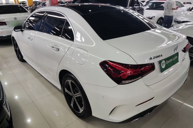 Used Mercedes-Benz A-Class 2022 Revised Version A 200 L Sport Sedan Fashionable Style Rear Left 45 Deg