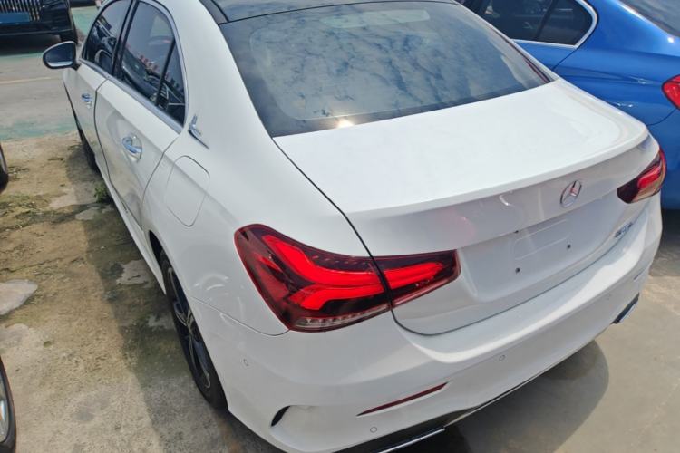 Used Mercedes-Benz A-Class 2022 Revised Version A 200 L Sport Sedan Fashionable Style Rear Left 45 Deg