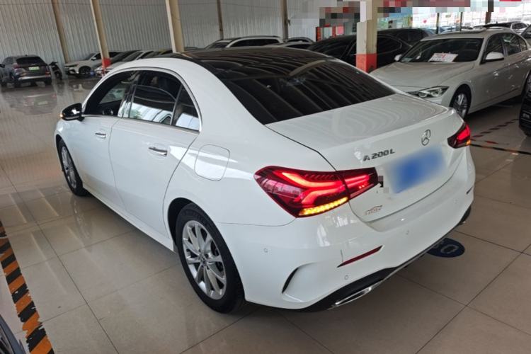 Used Mercedes-Benz A-Class 2022 Restyled A 200 L Sport Sedan Fashion Version Rear Left 45 Deg
