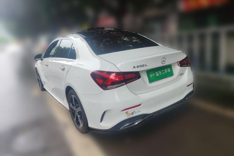 Used Mercedes-Benz A-Class 2022 Second Facelift A 200 L Sport Sedan Fashion Version Rear Left 45 Deg