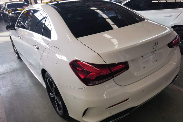 Used Mercedes-Benz A-Class 2022 Second Facelift A 200 L Sport Sedan Fashion Version Rear Left 45 Deg