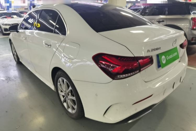 Used Mercedes-Benz A-Class 2022 Restyled A 200 L Sport Sedan Dynamic Version Rear Left 45 Deg